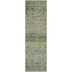 Premium Machine Washable Mayfield AMF1219 Aloe 2'3" x 7'6" Runner Rug