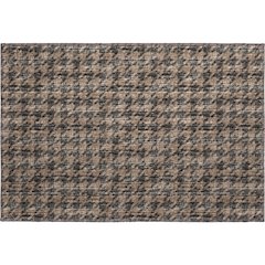 Premium Machine Washable Mayfield  Chocolate 1'8" x 2'6" Rug