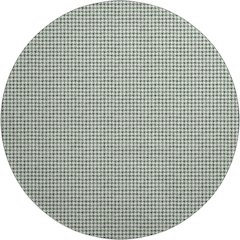 Premium Machine Washable Mayfield  Green 8' x 8' Round Rug