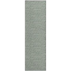 Premium Machine Washable Mayfield  Green 2'3" x 7'6" Runner Rug