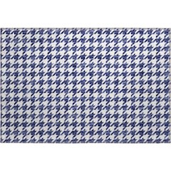 Premium Machine Washable Mayfield  Navy 1'8" x 2'6" Rug