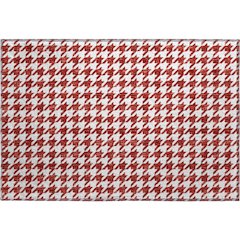 Premium Machine Washable Mayfield  Red 1'8" x 2'6" Rug