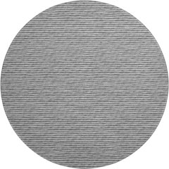 Premium Machine Washable Mayfield  Gray 8' x 8' Round Rug