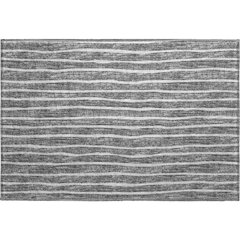 Premium Machine Washable Mayfield  Gray 1'8" x 2'6" Rug