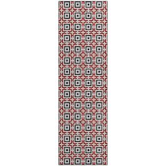 Premium Machine Washable Mayfield  Red 2'3" x 7'6" Runner Rug