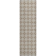 Premium Machine Washable Mayfield  Taupe 2'3" x 7'6" Runner Rug
