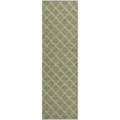 Premium Machine Washable Mayfield  Aloe 2'3" x 7'6" Runner Rug