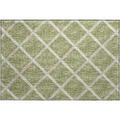 Premium Machine Washable Mayfield  Aloe 1'8" x 2'6" Rug