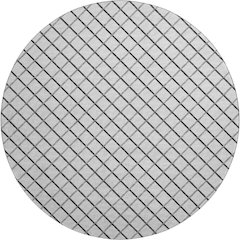 Premium Machine Washable Mayfield  Gray 8' x 8' Round Rug