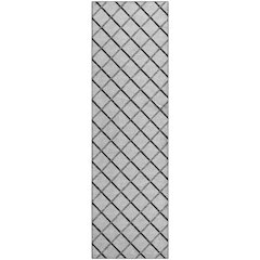 Premium Machine Washable Mayfield  Gray 2'3" x 7'6" Runner Rug