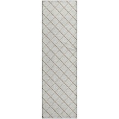 Premium Machine Washable Mayfield  Ivory 2'3" x 7'6" Runner Rug