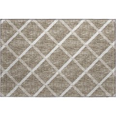 Premium Machine Washable Mayfield  Taupe 1'8" x 2'6" Rug