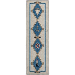 Premium Machine Washable Mayfield  Ivory 2'3" x 7'6" Runner Rug