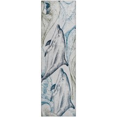 Premium Machine Washable Mayfield  Ivory 2'3" x 7'6" Runner Rug