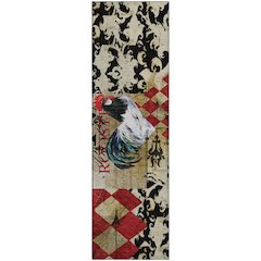 Premium Machine Washable Mayfield  Midnight 2'3" x 7'6" Runner Rug