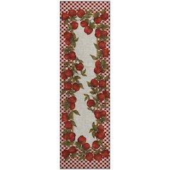 Premium Machine Washable Mayfield  Apple 2'3" x 7'6" Runner Rug