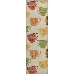 Premium Machine Washable Mayfield  Multi 2'3" x 7'6" Runner Rug