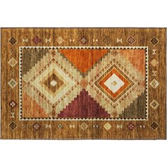 Premium Machine Washable Mayfield  Brown 1'8" x 2'6" Rug