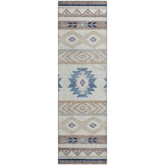 Premium Machine Washable Mayfield  Taupe 2'3" x 7'6" Runner Rug