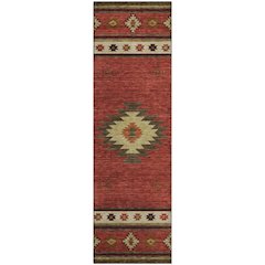 Premium Machine Washable Mayfield  Spice 2'3" x 7'6" Runner Rug