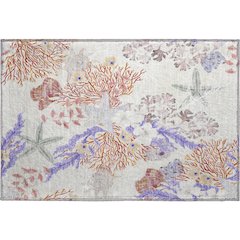 Premium Machine Washable Mayfield  Spice 1'8" x 2'6" Rug