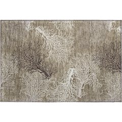 Premium Machine Washable Mayfield  Latte 1'8" x 2'6" Rug