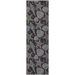 Premium Machine Washable Mayfield  Midnight 2'3" x 7'6" Runner Rug