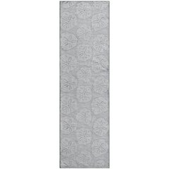 Premium Machine Washable Mayfield  Gray 2'3" x 7'6" Runner Rug