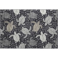 Premium Machine Washable Mayfield  Midnight 1'8" x 2'6" Rug