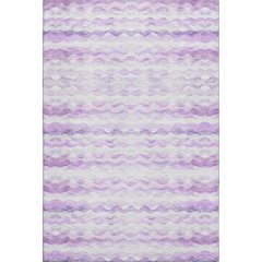 Premium Machine Washable Mayfield  Purple 2'6" x 3'10" Rug