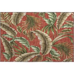 Premium Machine Washable Mayfield  Spice 1'8" x 2'6" Rug