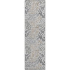 Premium Machine Washable Mayfield  Fog 2'3" x 7'6" Runner Rug