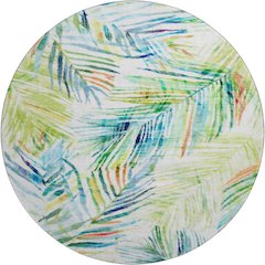 Premium Machine Washable Mayfield  Multi 8' x 8' Round Rug
