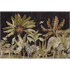 Premium Machine Washable Mayfield  Midnight 1'8" x 2'6" Rug