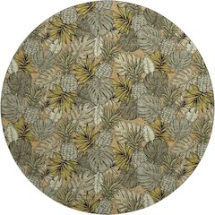 Premium Machine Washable Mayfield  Baja 8' x 8' Round Rug