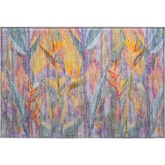 Premium Machine Washable Mayfield  Multi 1'8" x 2'6" Rug