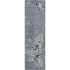 Premium Machine Washable Mayfield  Ash 2'3" x 7'6" Runner Rug