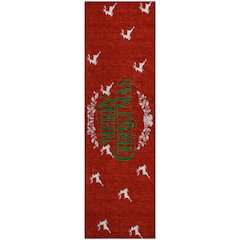 Premium Machine Washable Mayfield  Ruby 2'3" x 7'6" Runner Rug