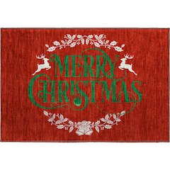Premium Machine Washable Mayfield  Ruby 1'8" x 2'6" Rug