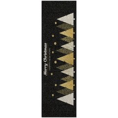 Premium Machine Washable Mayfield  Midnight 2'3" x 7'6" Runner Rug