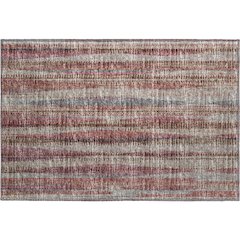 Premium Machine Washable Mayfield  Burgundy 1'8" x 2'6" Rug