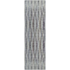 Premium Machine Washable Mayfield  Ocean 2'3" x 7'6" Runner Rug