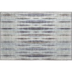 Premium Machine Washable Mayfield  Ocean 1'8" x 2'6" Rug