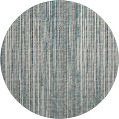Premium Machine Washable Mayfield  Peacock 8' x 8' Round Rug