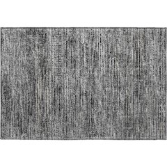 Premium Machine Washable Mayfield  Gray 1'8" x 2'6" Rug