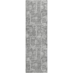 Premium Machine Washable Mayfield  Gray 2'3" x 7'6" Runner Rug