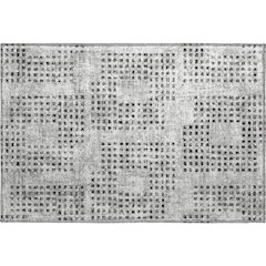 Premium Machine Washable Mayfield  Gray 1'8" x 2'6" Rug