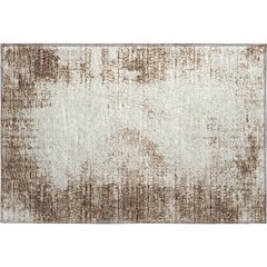 Premium Machine Washable Mayfield  Brown 1'8" x 2'6" Rug