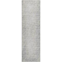 Premium Machine Washable Mayfield  Gray 2'3" x 7'6" Runner Rug