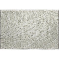 Premium Machine Washable Mayfield  Beige 1'8" x 2'6" Rug
